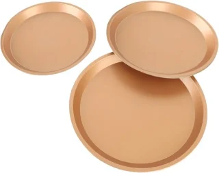 Pizzapannen set (3 bakplaten)