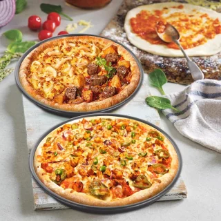 Pizzaplaat set 4-delig