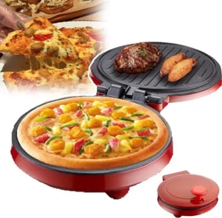Pizzarette pizza maker 25 cm rood