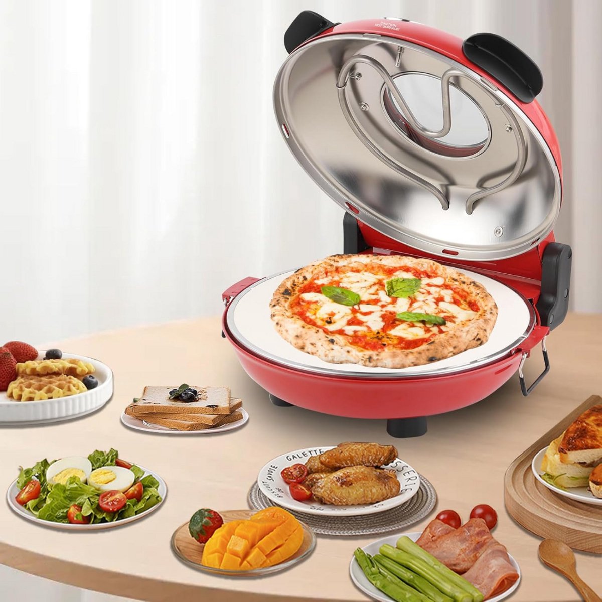Pizzarette Pizza Oven 6 Personen