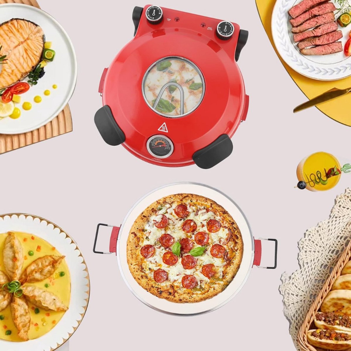 Pizzarette Pizza Oven 6 Personen