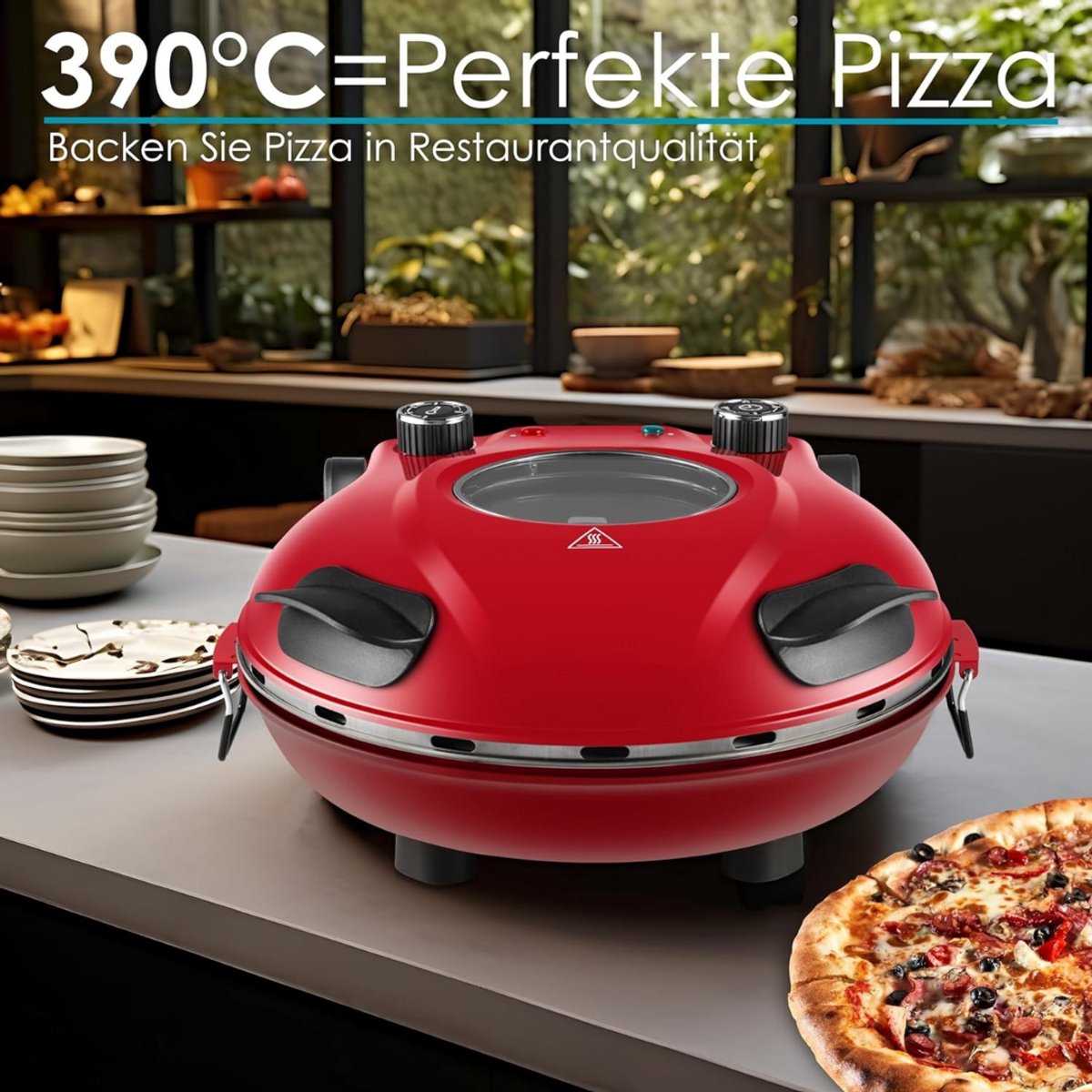 Pizzarette Pizzaoven 6 personen