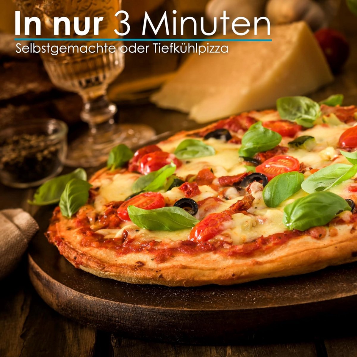 Pizzarette Pizzaoven 6 personen