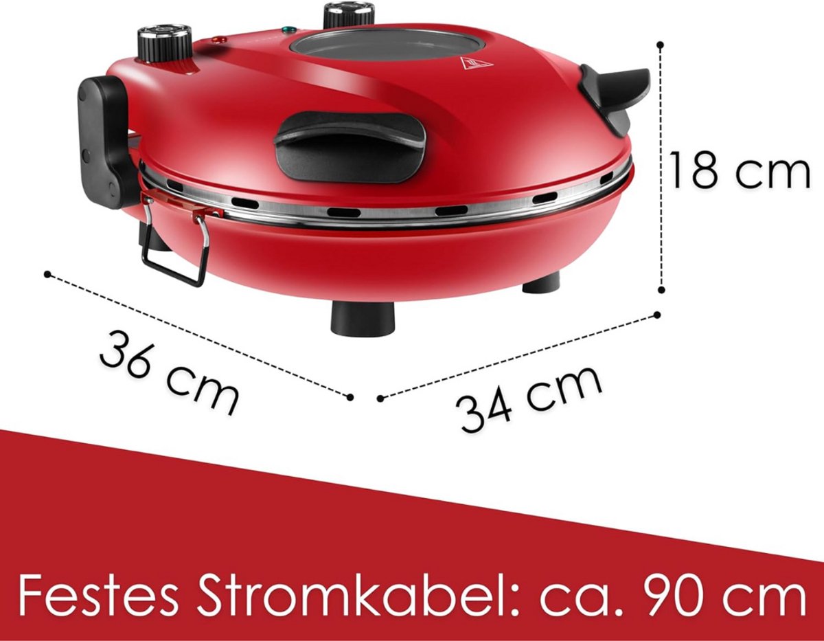 Pizzarette Pizzaoven 6 personen