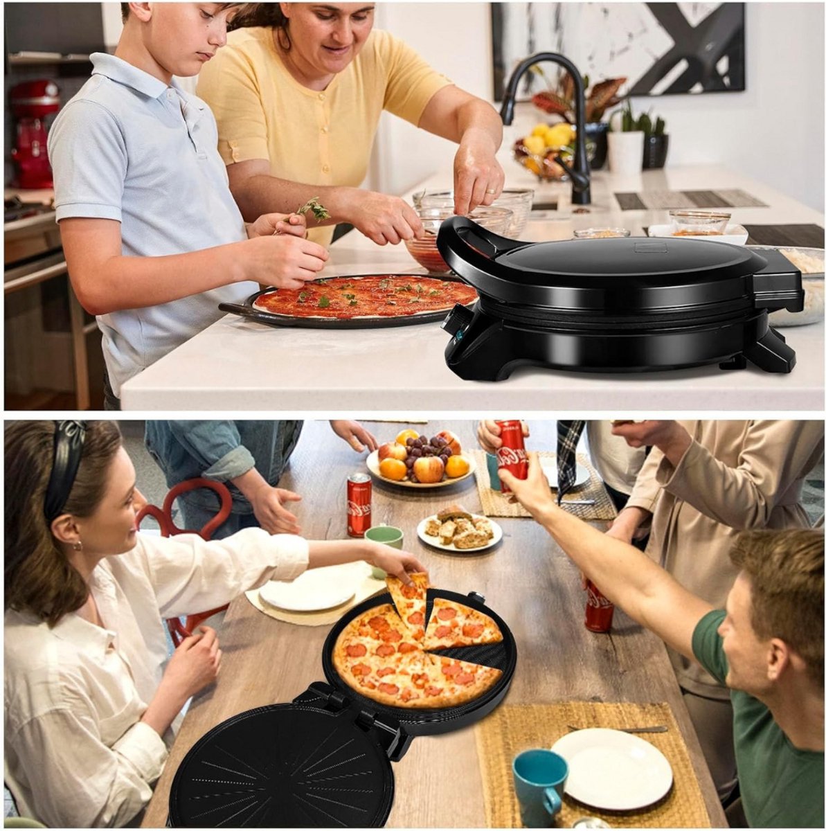Pizzarette Pizzaoven 6 Personen