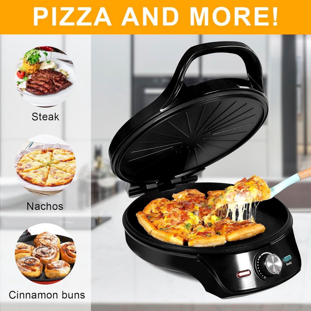 Pizzarette Pizzaoven 6 Personen