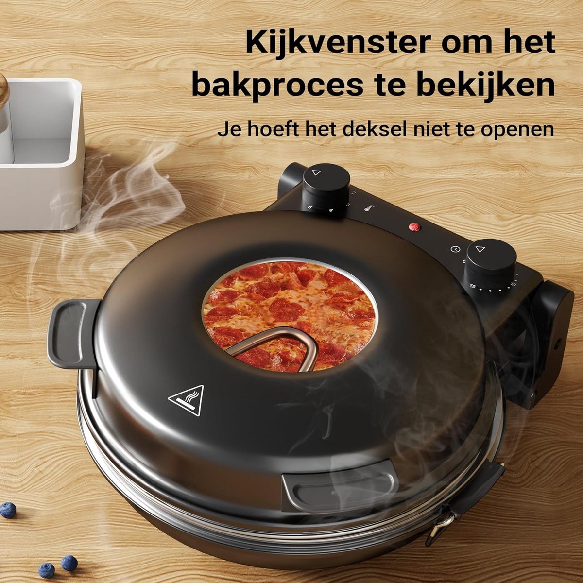 Pizzarette Pizzaoven 6 Personen