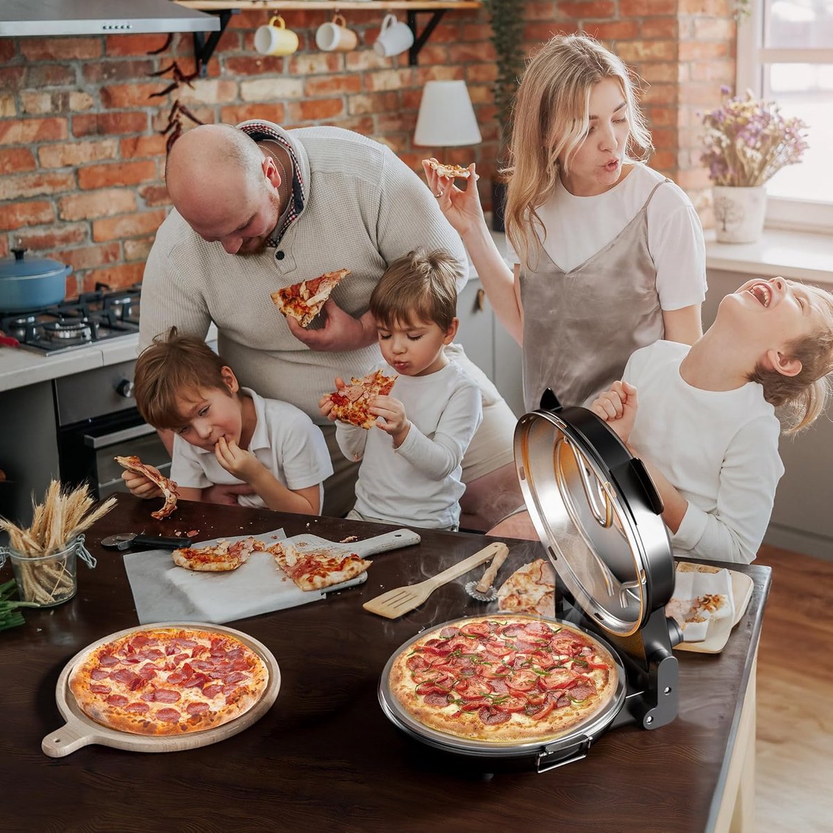 Pizzarette Pizzaoven 6 Personen