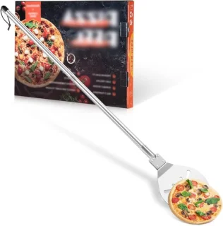Pizzaschep RVS 22,9 x 25 x 112 cm
