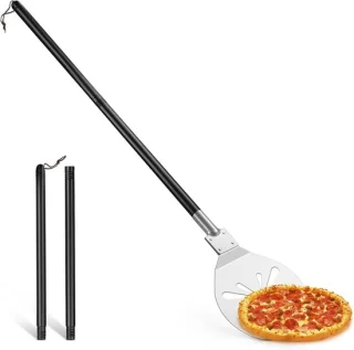 Pizzaschep RVS met afneembare handgreep 110 cm