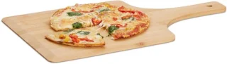Pizzaschieber van bamboe, 50 x 30 cm, met handvat
