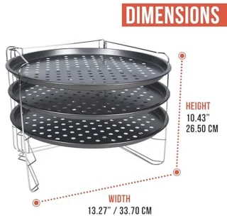 Pizzaset 3-delig 33 cm (13 inch)