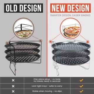 Pizzaset 3-delig 33 cm (13 inch)