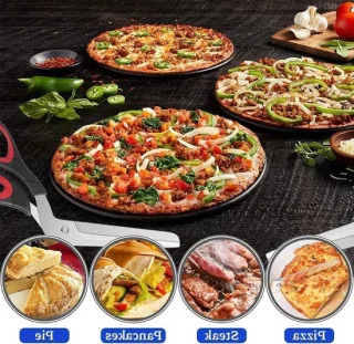 Pizzasnijder 27 cm met rvs mes