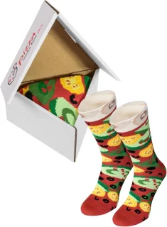 Pizzasokken Unisex Katoen