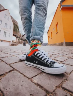 Pizzasokken Unisex - Katoenen sokken