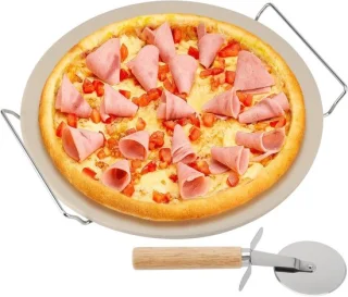 Pizzasteen 33 cm - Set