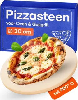 Pizzasteen rond 30 cm cordieriet