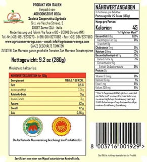 Pizzeria Bloem & San Marzano Tomatenpakket - 5 kg + 3x400 g