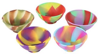 Pizzico Mini Siliconen Kommen - Set van 5 review