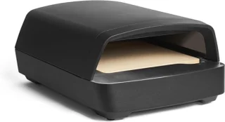 Ploutos pizza oven buiten, zwart