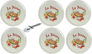 Porselein Pizzabord XXL