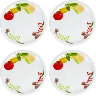 Porseleinen Pizzabord Ø 31 cm - Wit