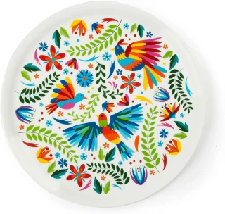 Porseleinen pizzaborden 6-delig 31,5 cm