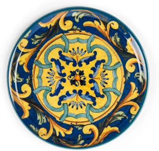 Porseleinen pizzaborden 6-delig 31,5 cm