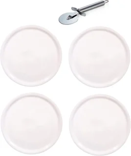 Porseleinen Pizzaborden Ø28 cm - Set van 4