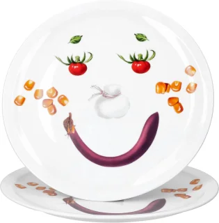 Porseleinen pizzaborden Ø30,5 cm - set van 2