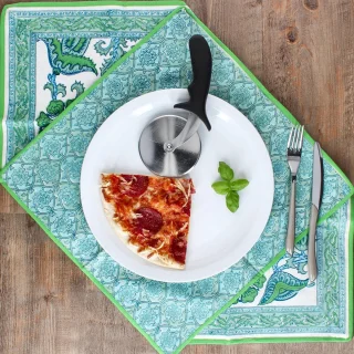 Porseleinen pizzaborden set 6 Ø 30,5 cm