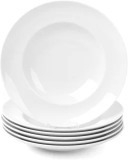 Porseleinen pizzaborden – set van 6 Ø31,5 cm