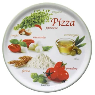 Porseleinen Pizzaplaat Ø 32 cm - Groen
