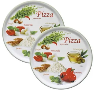 Porseleinen Pizzaplaat Ø 32 cm - Groen