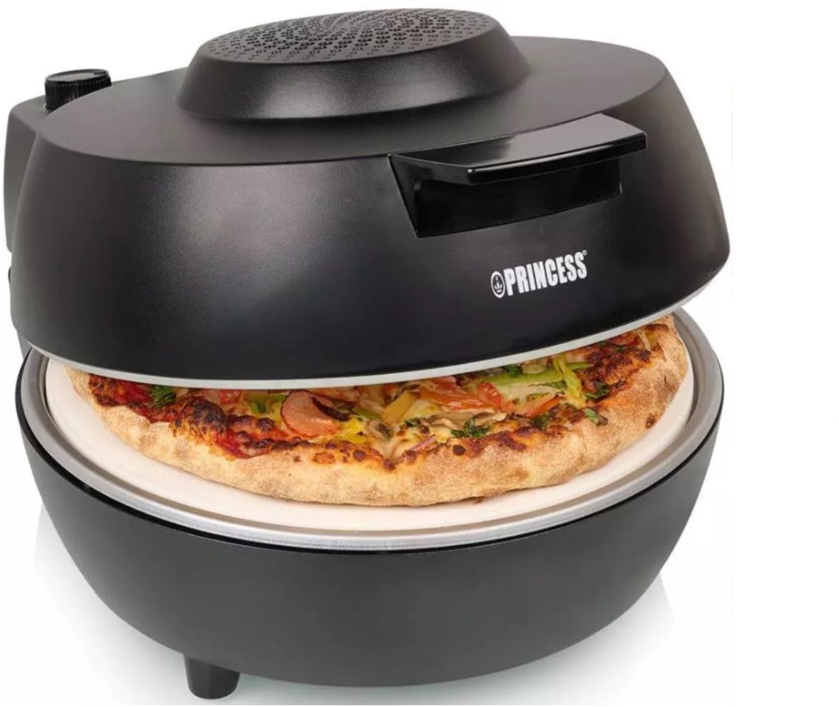 Princess 115005 Pizzamaker 30cm zwart
