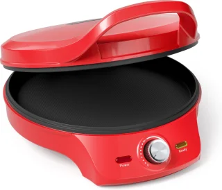 Princess Pizza Maker 115007 Pizzaoven Rood Ø 30cm