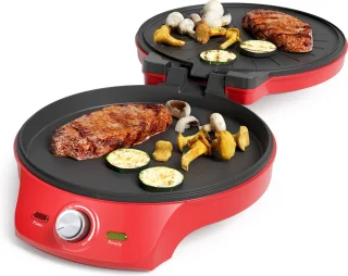 Princess Pizza Maker 115007 Pizzaoven Rood Ø 30cm