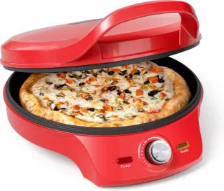Princess Pizza Maker 115007 Pizzaoven Rood Ø 30cm