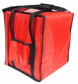 Professionele pizza bezorgtas - rood - 8 pizza's 36x36cm