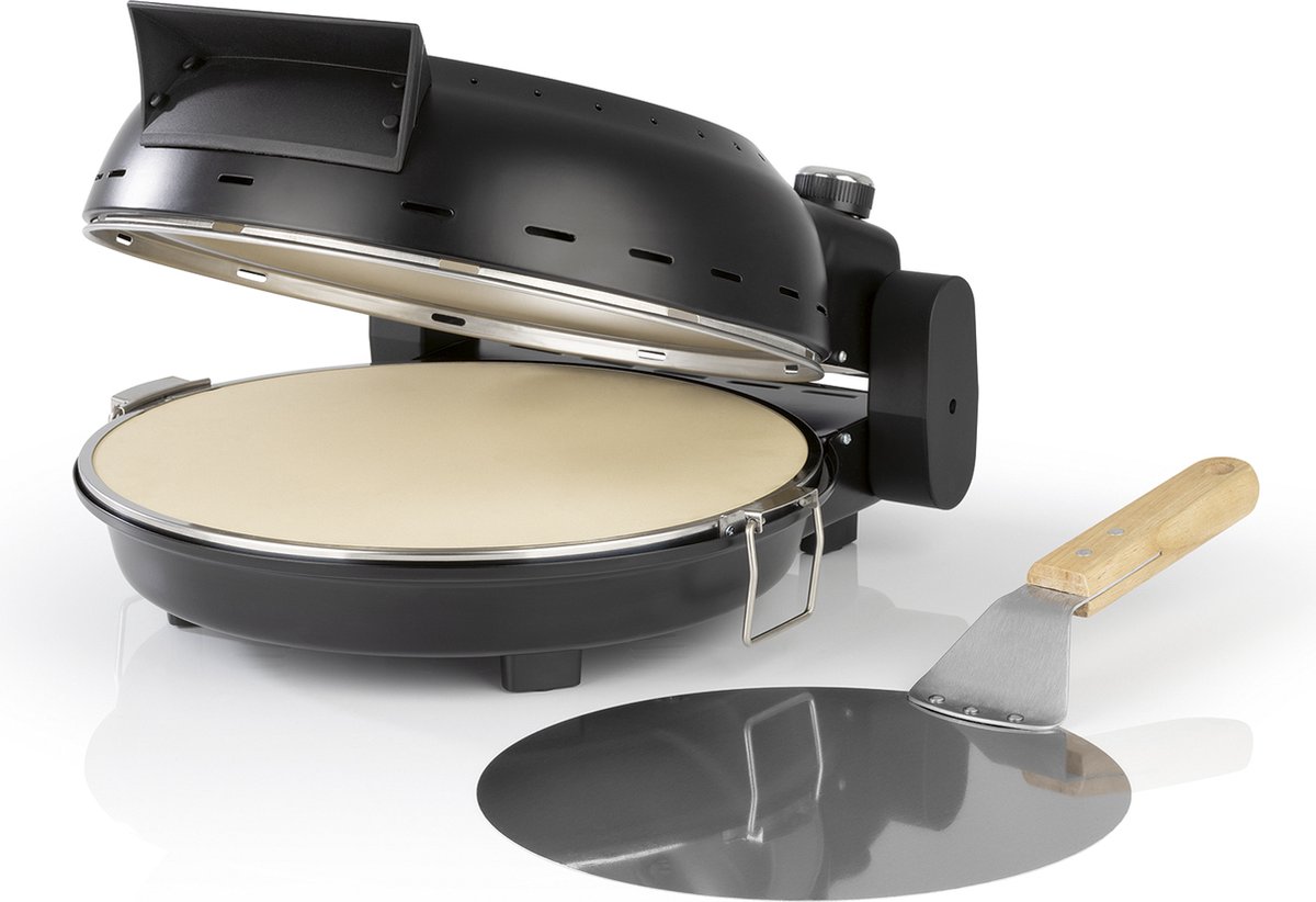 Rachs KOCHWERK Pizza Maker met Pizzasteen en Pizzalifter