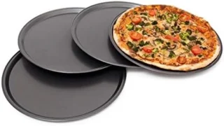 Ronde bakplaten set van 4