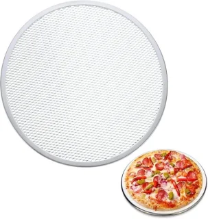 Ronde herbruikbare pizzaschaal 25 cm