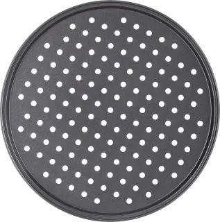 De Ronde pizzabakplaatset (2 stuks) - Zwart in één oogopslag