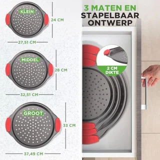 Ronde Pizzapan Set