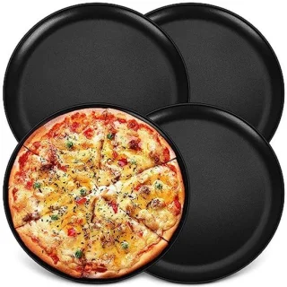 Ronde pizzaplaat set van 4 - 30 cm