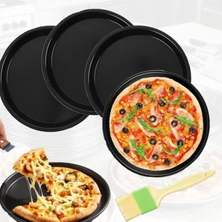 Ronde pizzaplaten 16,5 cm en 15,5 cm