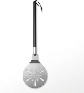 Ronde pizzaschop 17,8 cm met verwijderbare handgreep