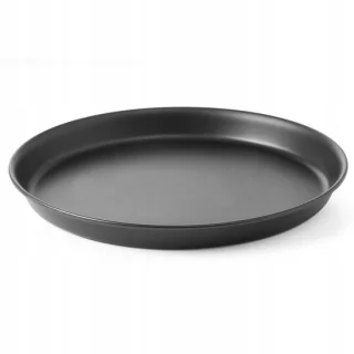 Ronde stalen pizzabakplaat 24cm