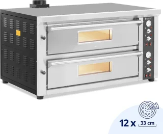 Royal Catering - Elektrische pizzaoven - 2-kamers